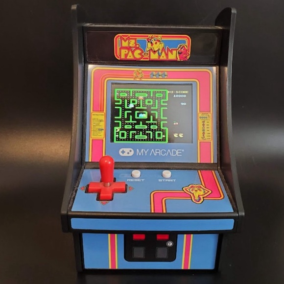 My Arcade Micro Player Mini Arcade Machine Ms. Pac-Man Video Game 2019 Tabletop - Picture 4 of 4